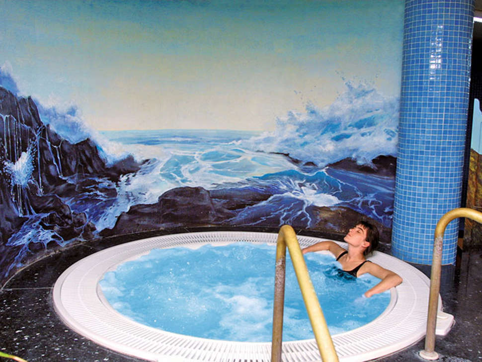 Ein Foto von den Einrichtungen im Hotel La Palma Romantica