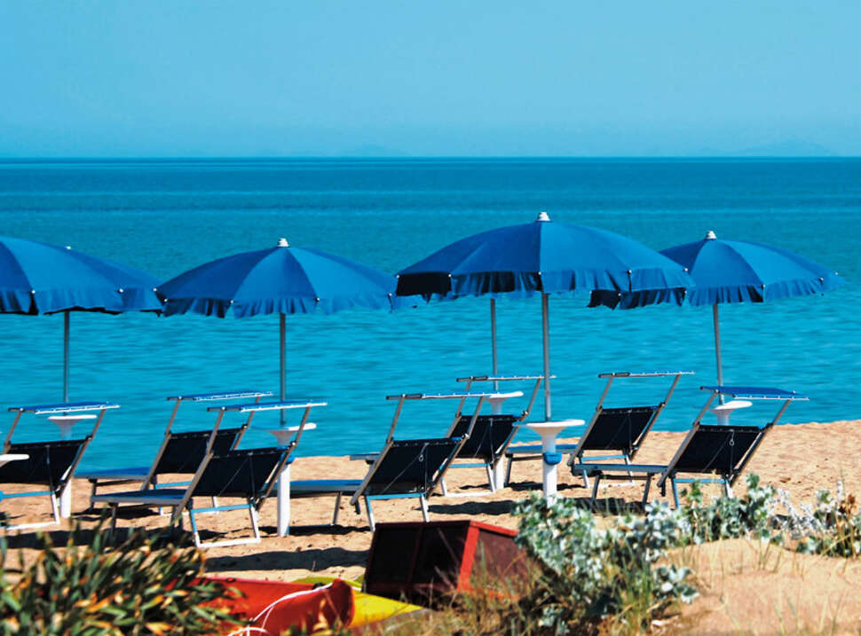 Een foto van het strand bij Camping Bella Sardinia