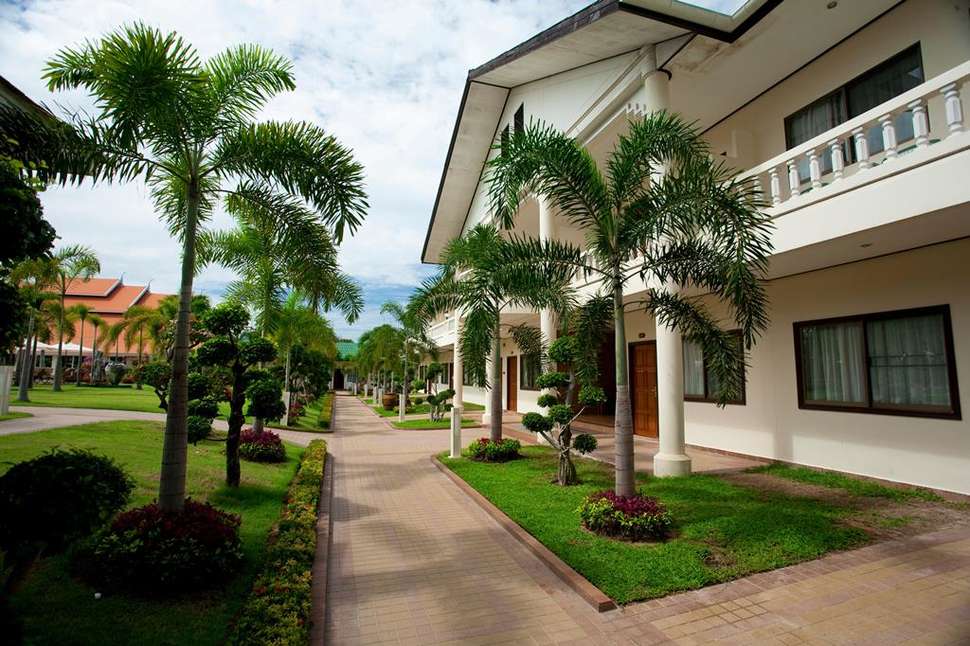Een foto van de buitenkant van Thai Garden Resort