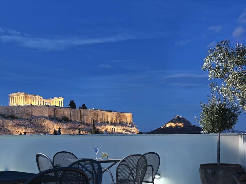 Ein Foto Acropolis Hill