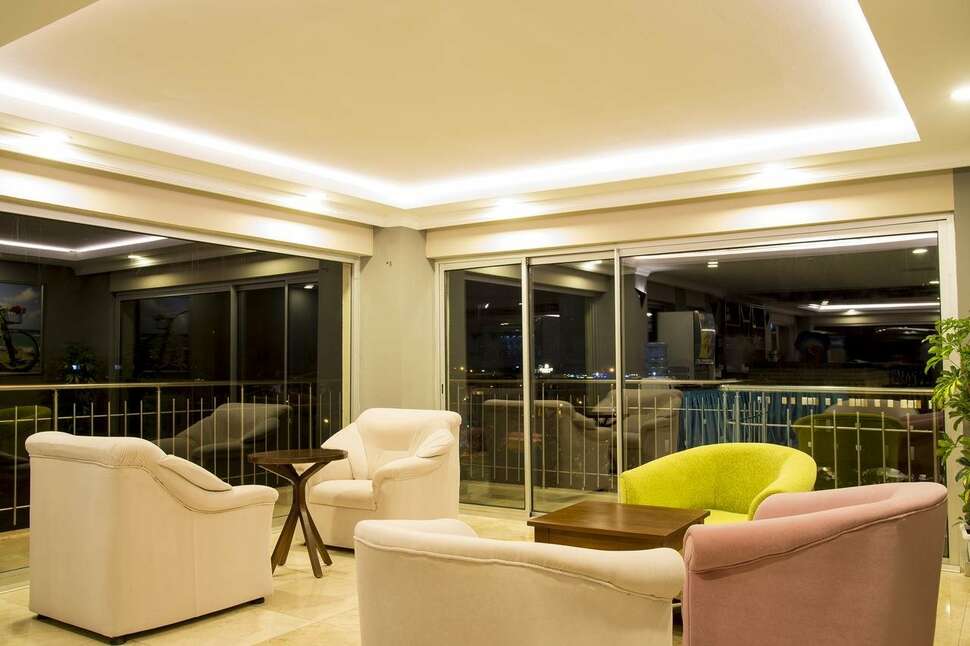 Een foto van het interieur van Sun Beach Hill