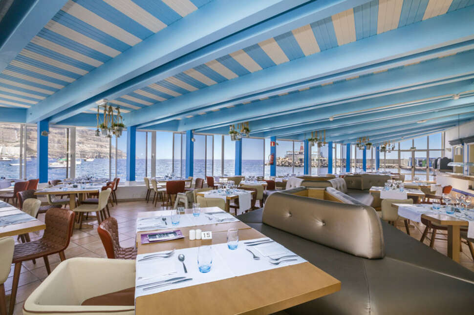 Een foto van de faciliteiten bij Hotel Livvo Puerto de Mogan