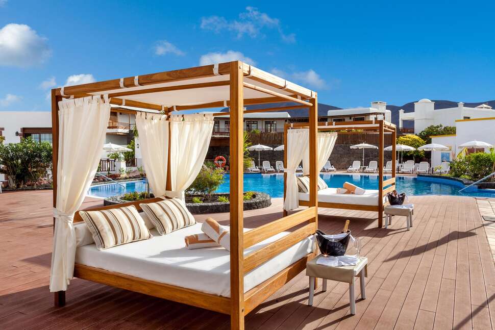 Een foto van het zwembad bij Gran Castillo Tagoro Hotel & Resort