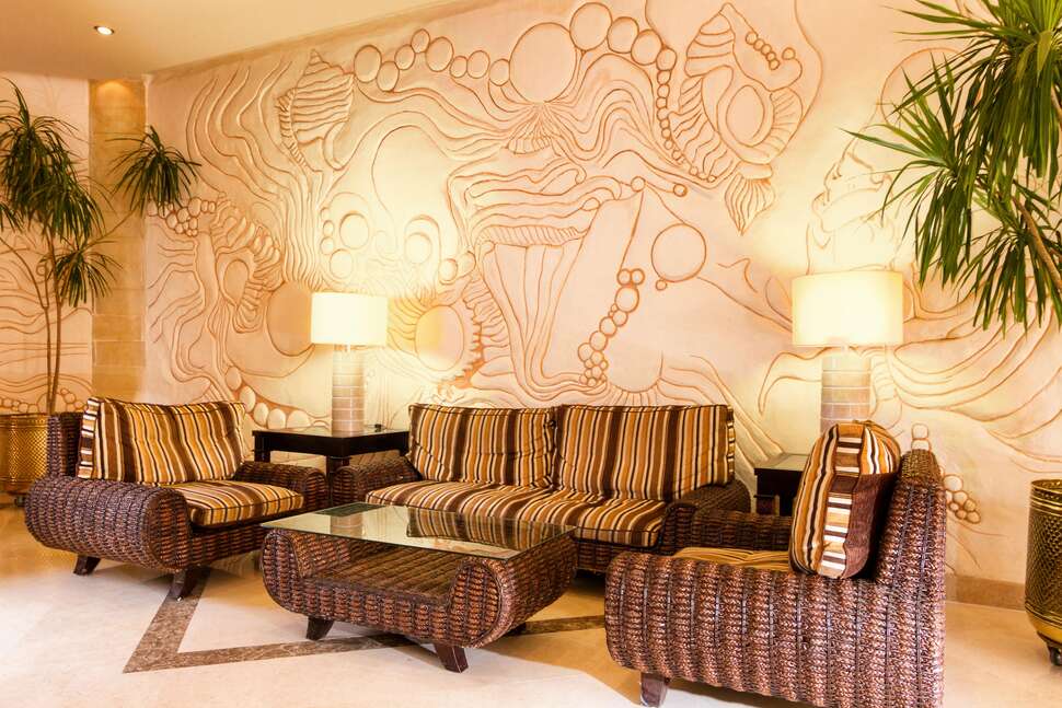 Een foto van het interieur van Eagles Paradise Abu Soma Resort