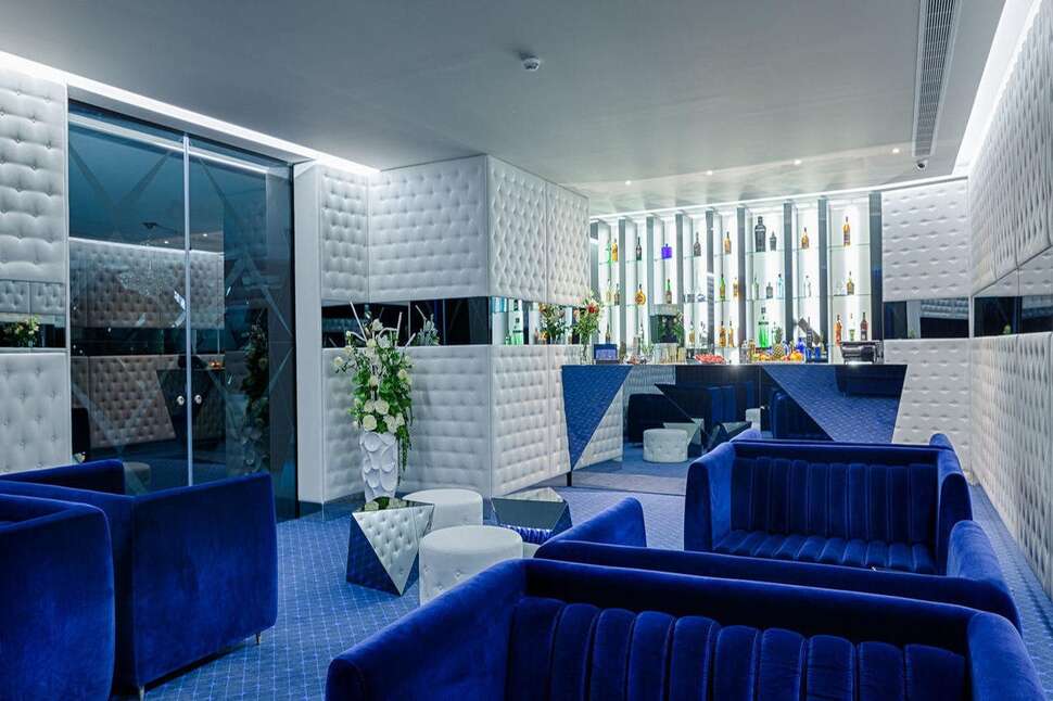 Ein Foto von den Einrichtungen im Hotel Cristal Porto