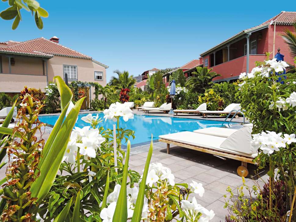 Ein Foto vom Pool im Hacienda De Abajo