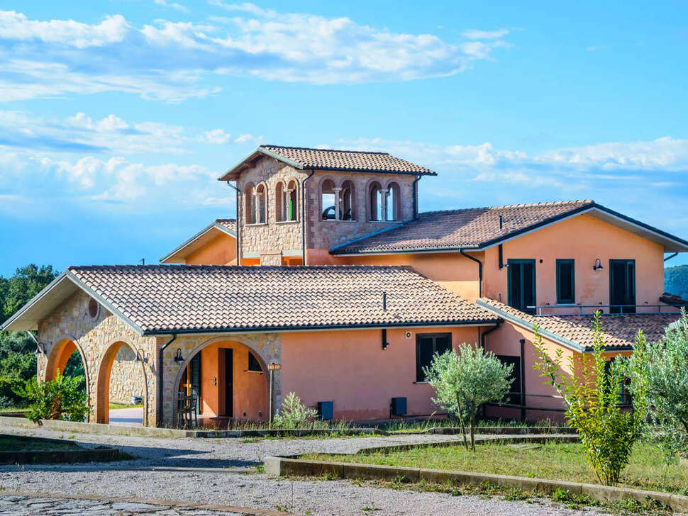 Een foto van de buitenkant van Pian Dei Mucini Resort