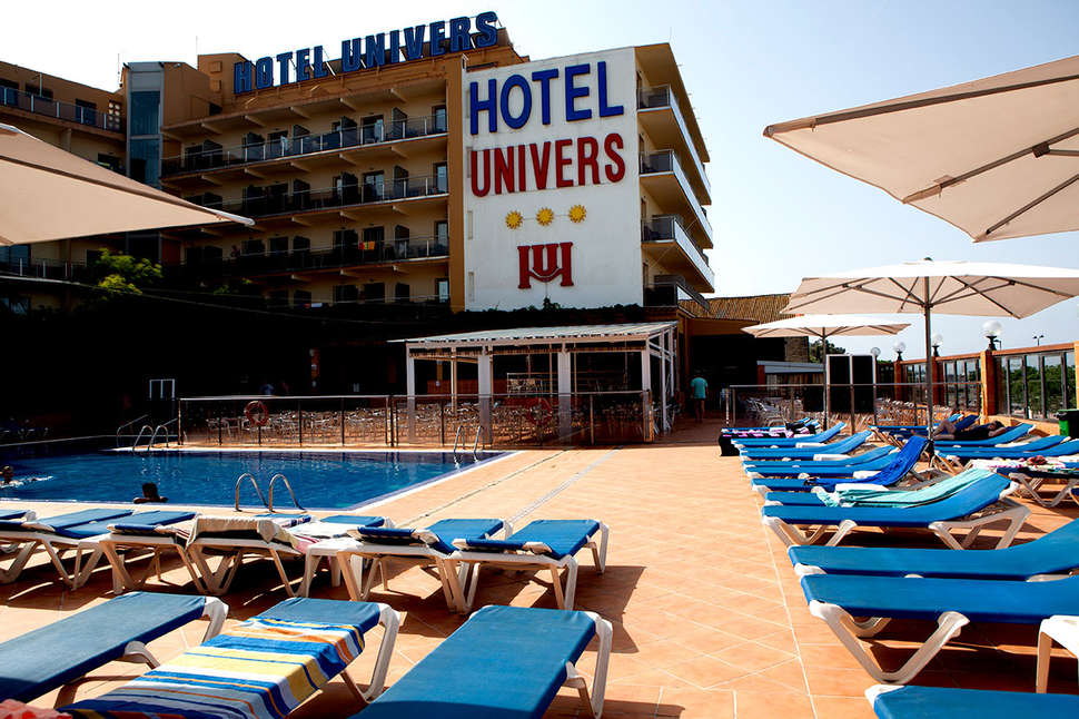 Een foto van een overzicht van Hotel Univers