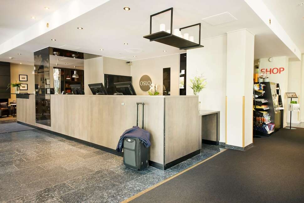 Een foto van het interieur van Scandic Oslo City
