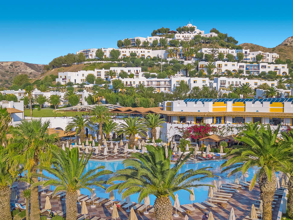 Een foto van het zwembad bij Lagas Aegean Village