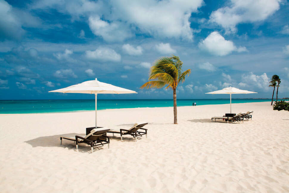 Een foto van het strand bij Bucuti & Tara Beach Resort