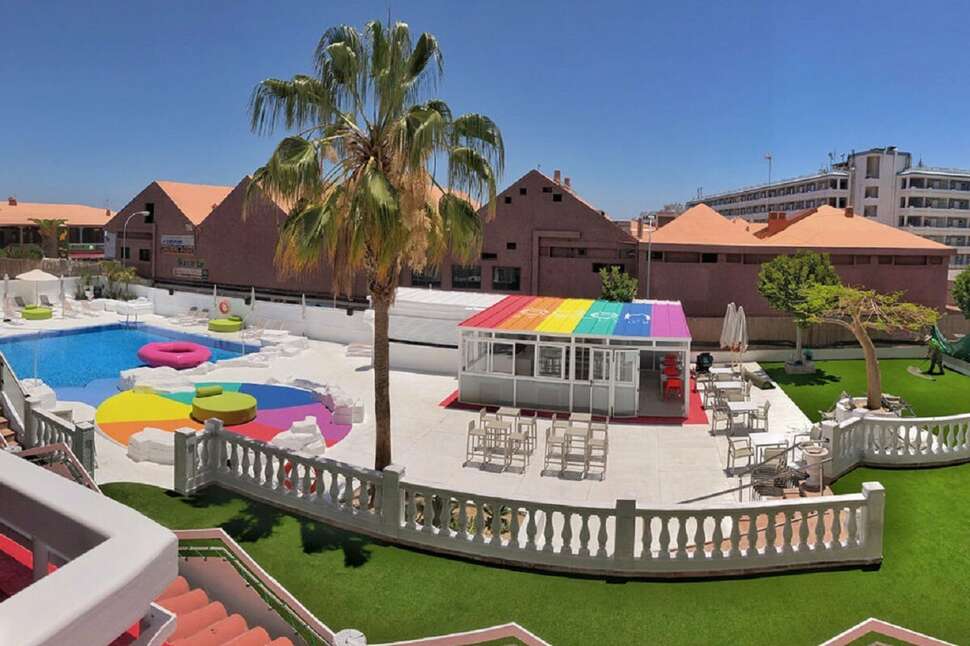 Een foto van het zwembad bij Hotel Ritual Maspalomas