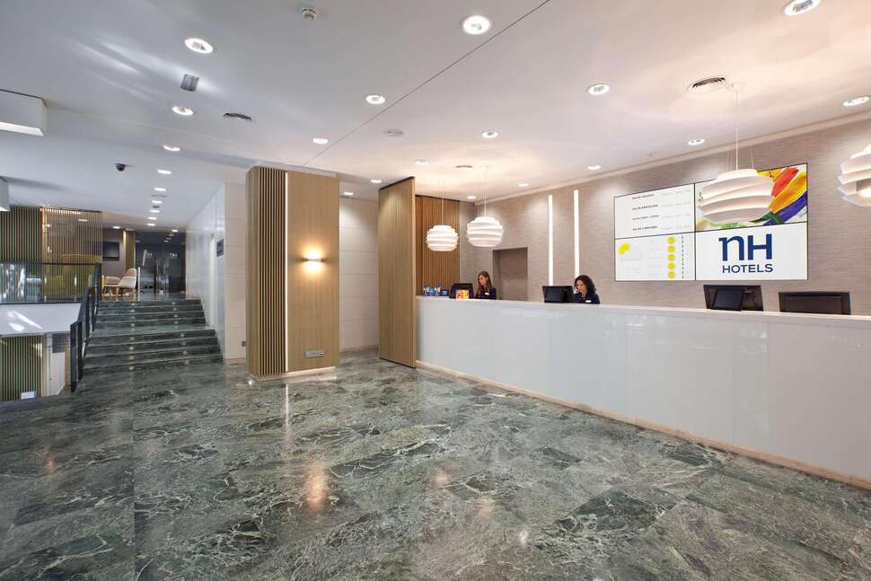Een foto van het interieur van NH Madrid Ventas