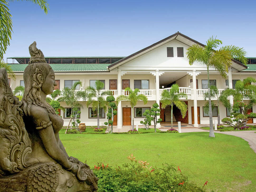 Een foto van de buitenkant van Thai Garden Resort