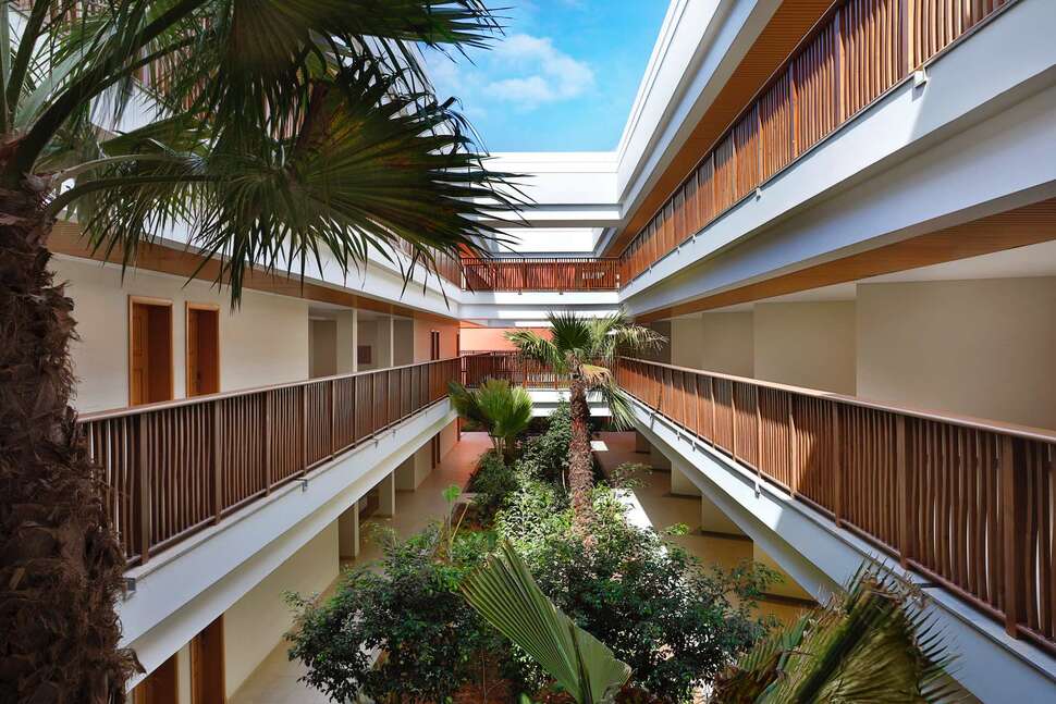 Een foto van de buitenkant van Hilton Cabo Verde Sal Resort