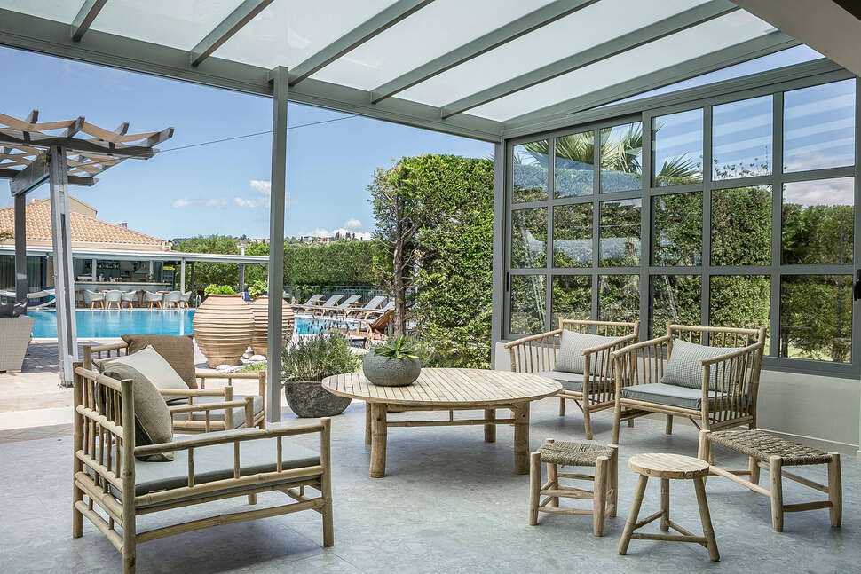 Een foto van het interieur van Avithos Resort