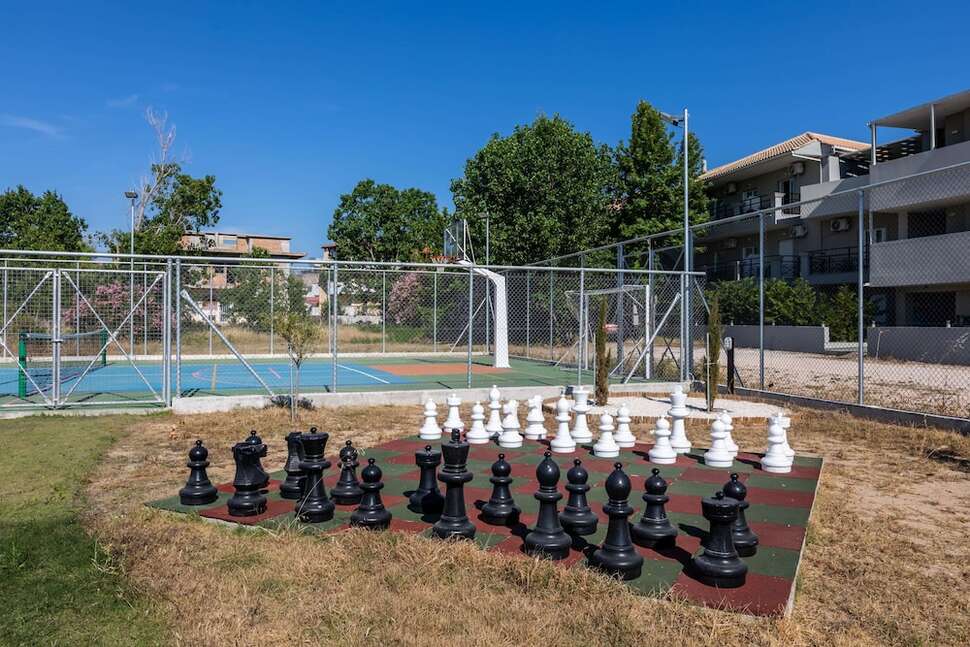 Ein Foto von den Einrichtungen im White Olive Premium Hotel