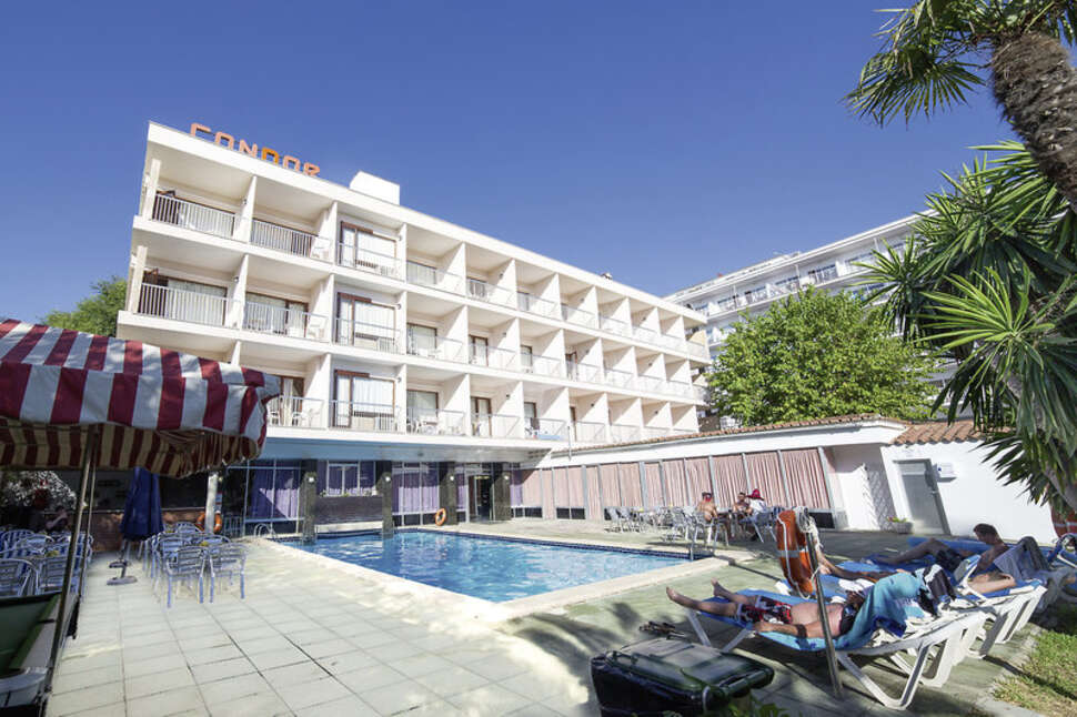 Ein Foto von einer Übersicht des Hotel Condor