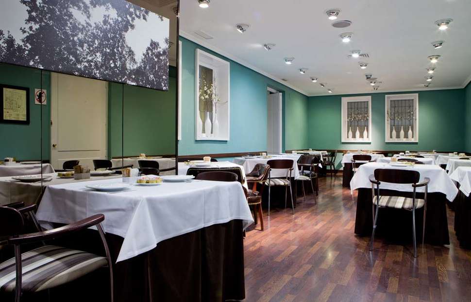 Een foto van de faciliteiten bij Hotel Ópera