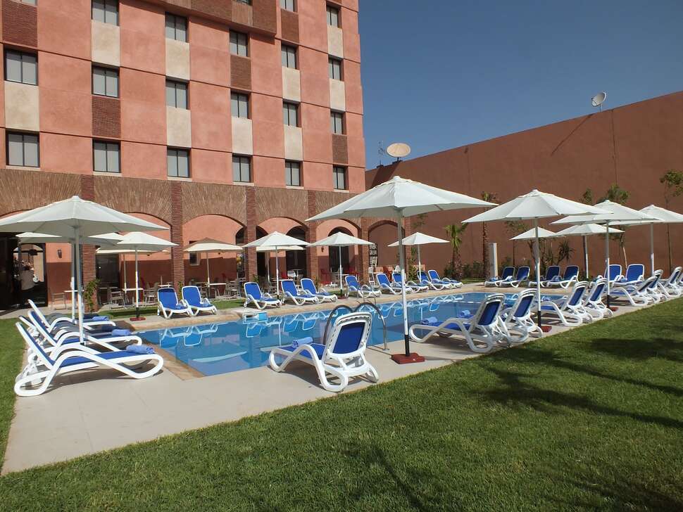 Een foto van een overzicht van Hotel Relax Marrakech