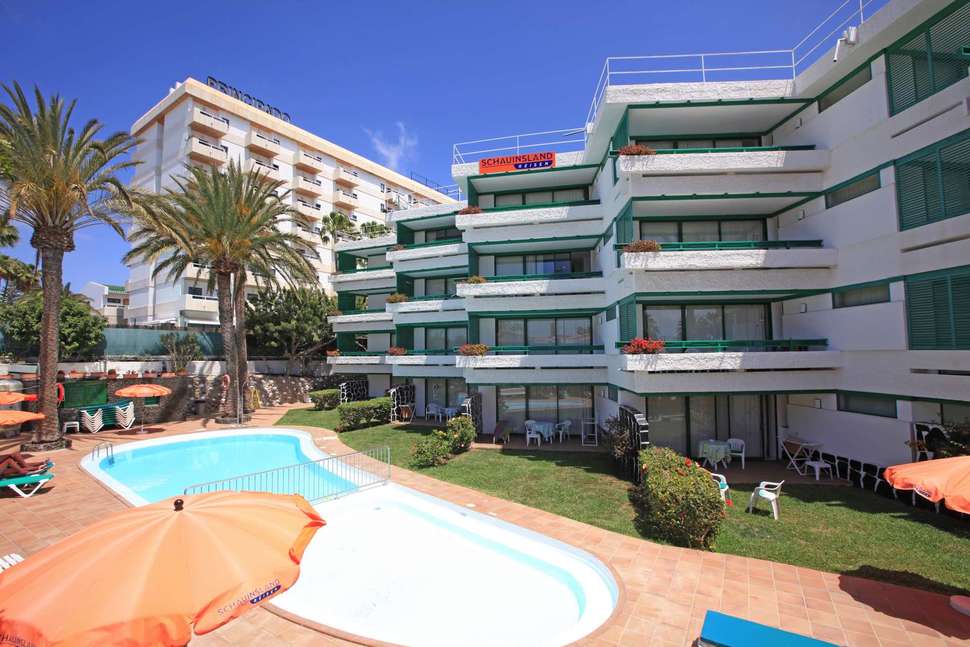 Een foto van het zwembad bij Appartementen Maba Playa