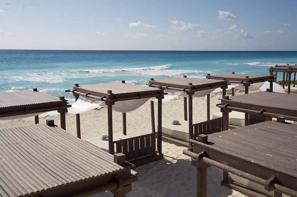 Een foto van het strand bij Hyatt Zilara Cancun
