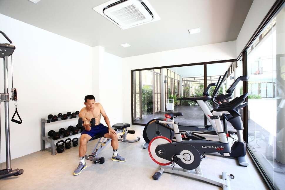 Ein Foto von den Einrichtungen im Proud Phuket Hotel