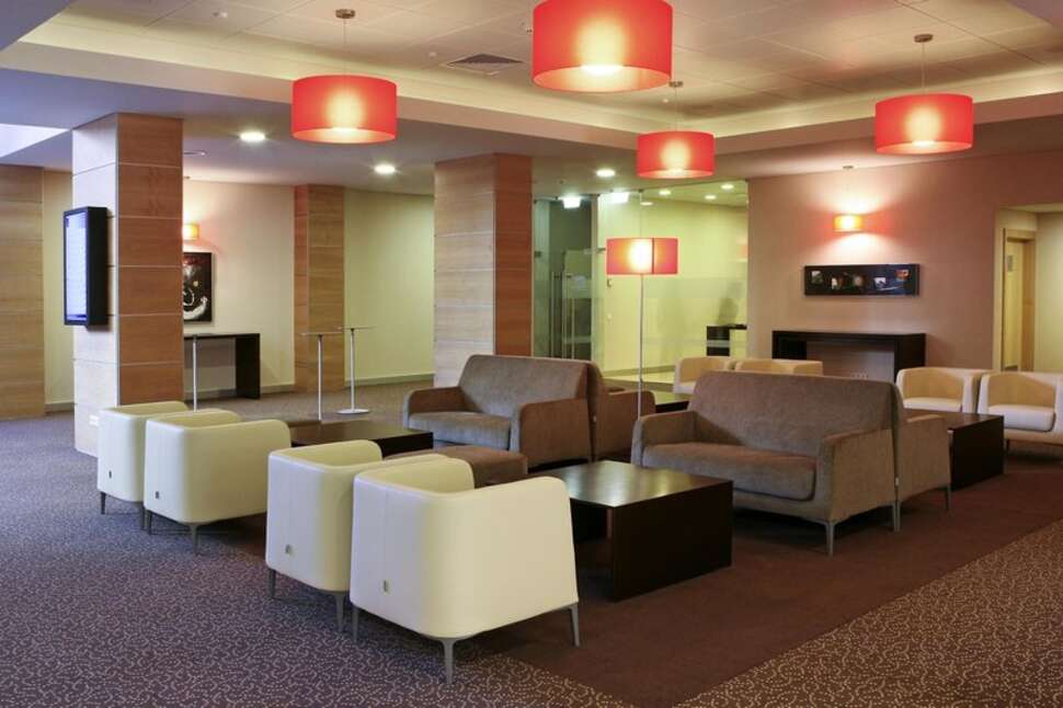 Een foto van het interieur van Novotel Lisboa