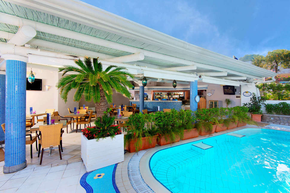 Een foto van het zwembad bij Sorriso Thermae & Resort