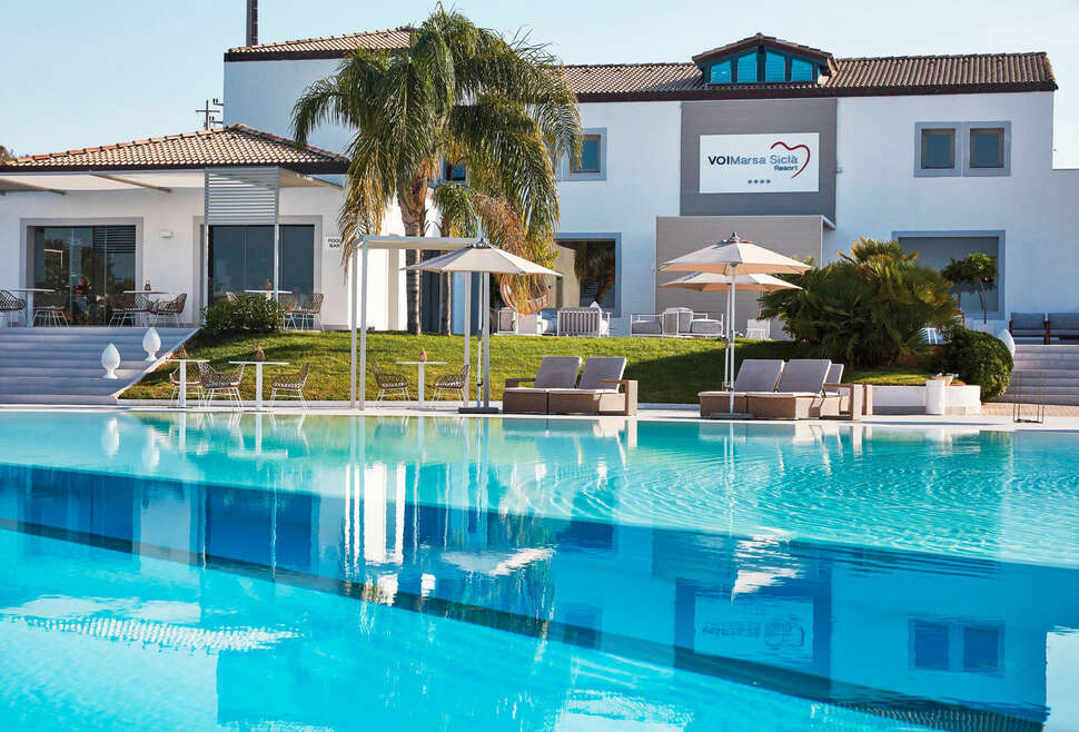 Een foto van een overzicht van VOI Marsa Sicla Resort