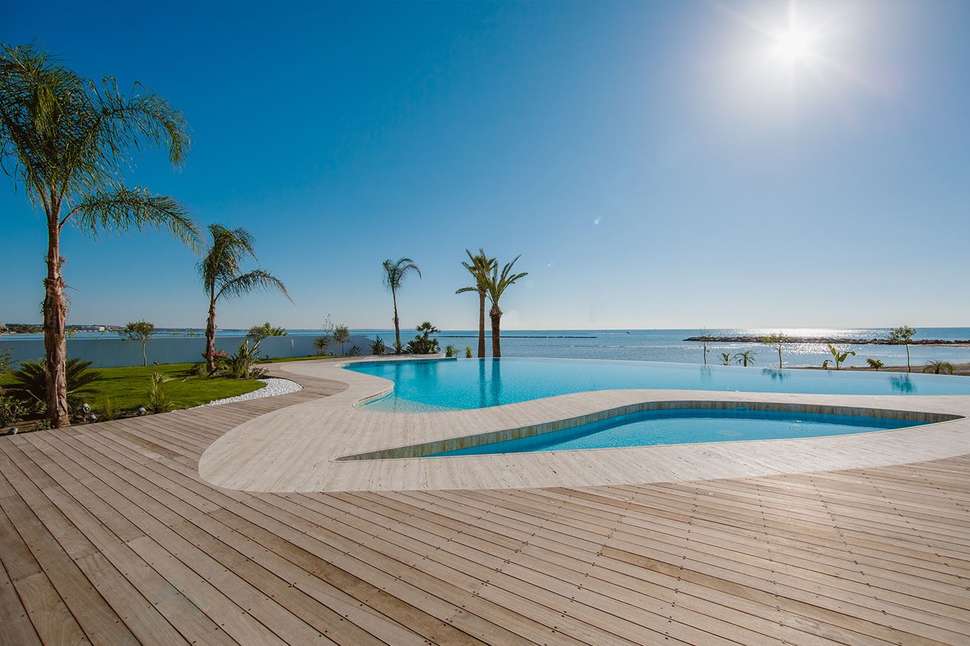 Een foto van een overzicht van Lebay Beach Hotel