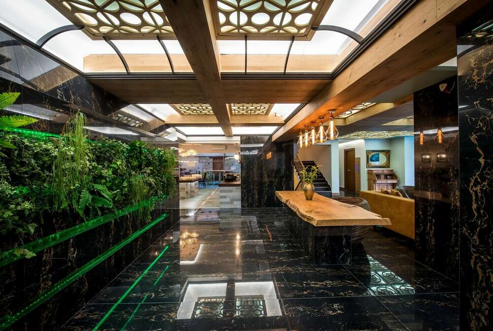 Een foto van het interieur van Anesis Blue Boutique