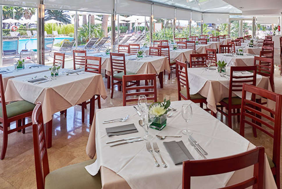 Een foto van de faciliteiten bij Allsun Hotel Orquidea Playa