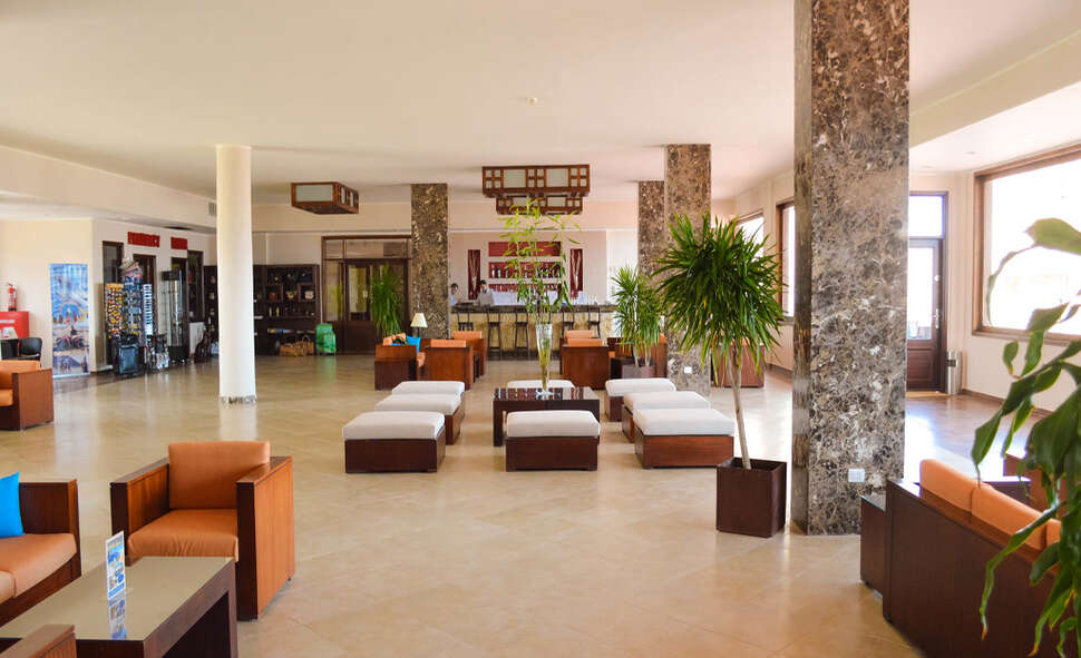 Een foto van het interieur van Viva Blue Resort & Diving