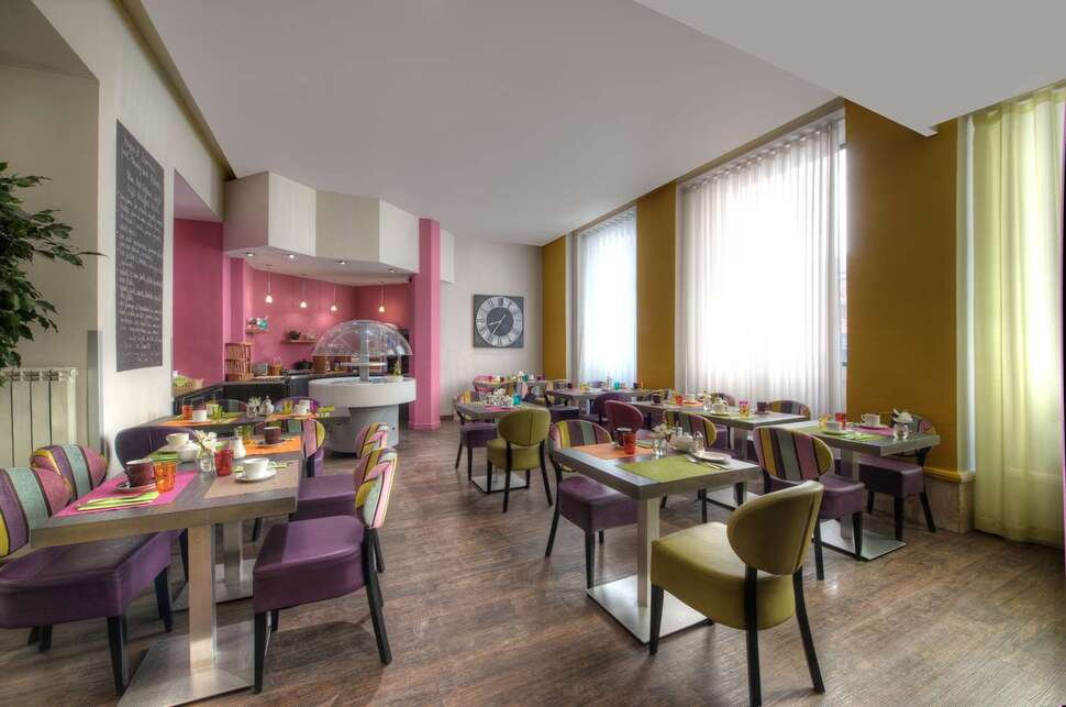 Een foto van de faciliteiten bij Best Western Plus Nice Cosy Hotel