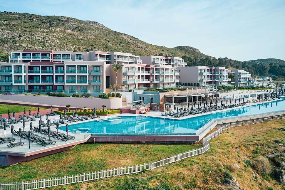 Ein Foto vom Pool im Michelangelo Resort & Spa