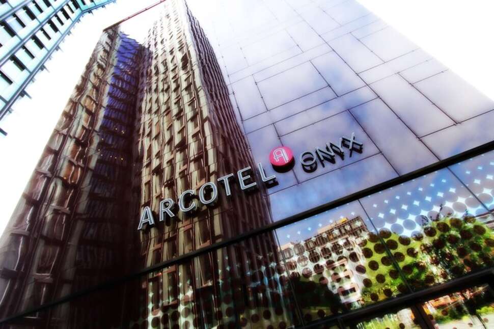 Een foto van de buitenkant van Arcotel Onyx Hamburg