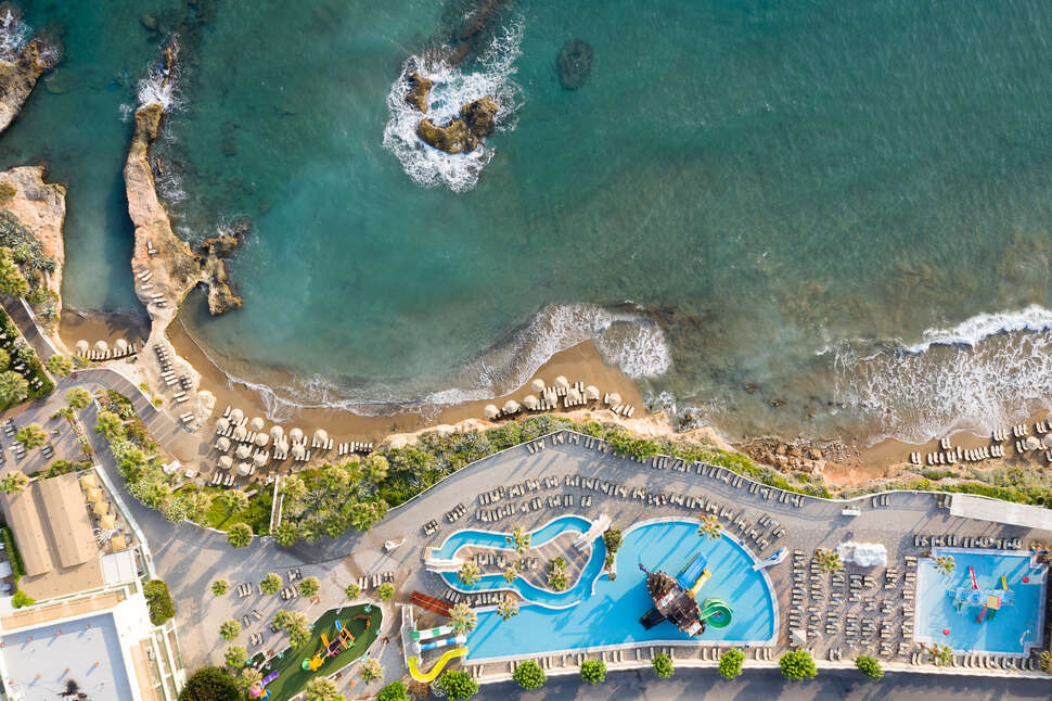 Een foto van de buitenkant van Star Beach Village & Waterpark