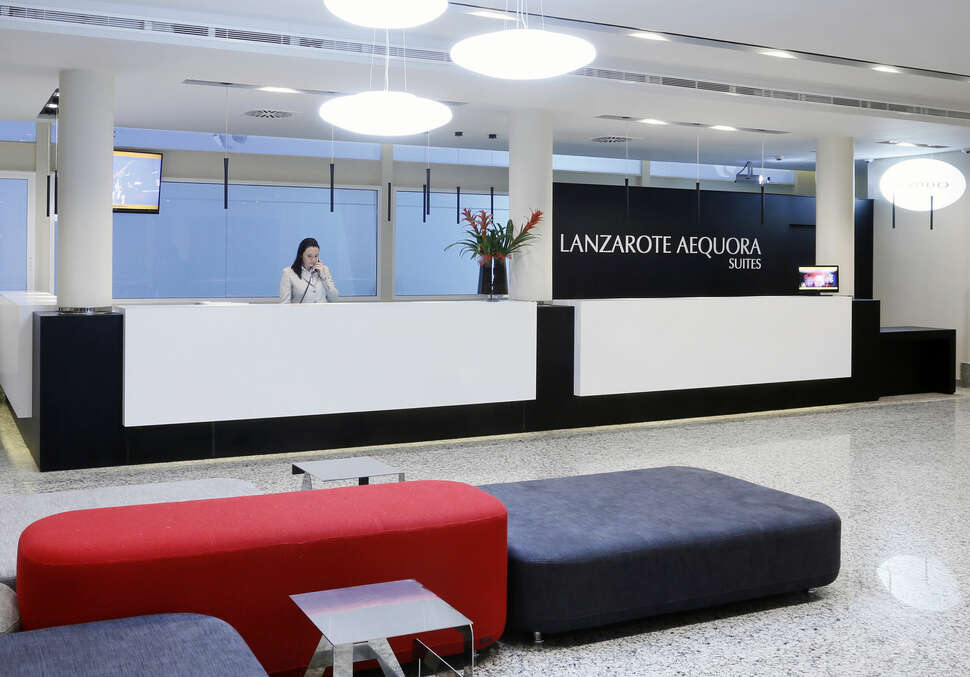 Een foto van het interieur van Sentido Aequora Lanzarote Suites