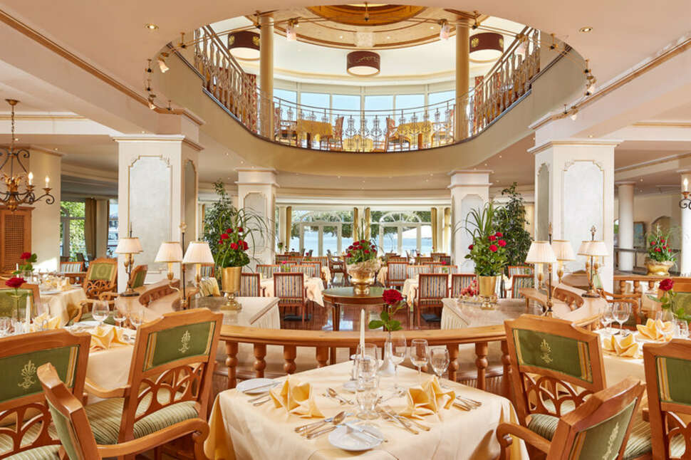 Een foto van het interieur van Grand Hotel Zell am See