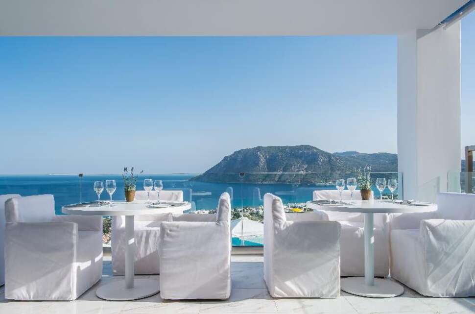Een foto van de faciliteiten bij White Rock of Kos