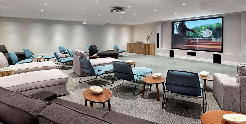 Een foto van het interieur van Park Plaza Belvedere