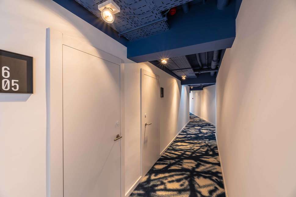 Een foto van het interieur van Hotel Indigo