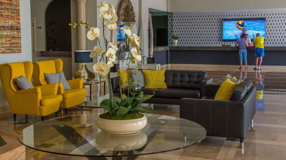 Een foto van het interieur van Luna Hotel da Oura