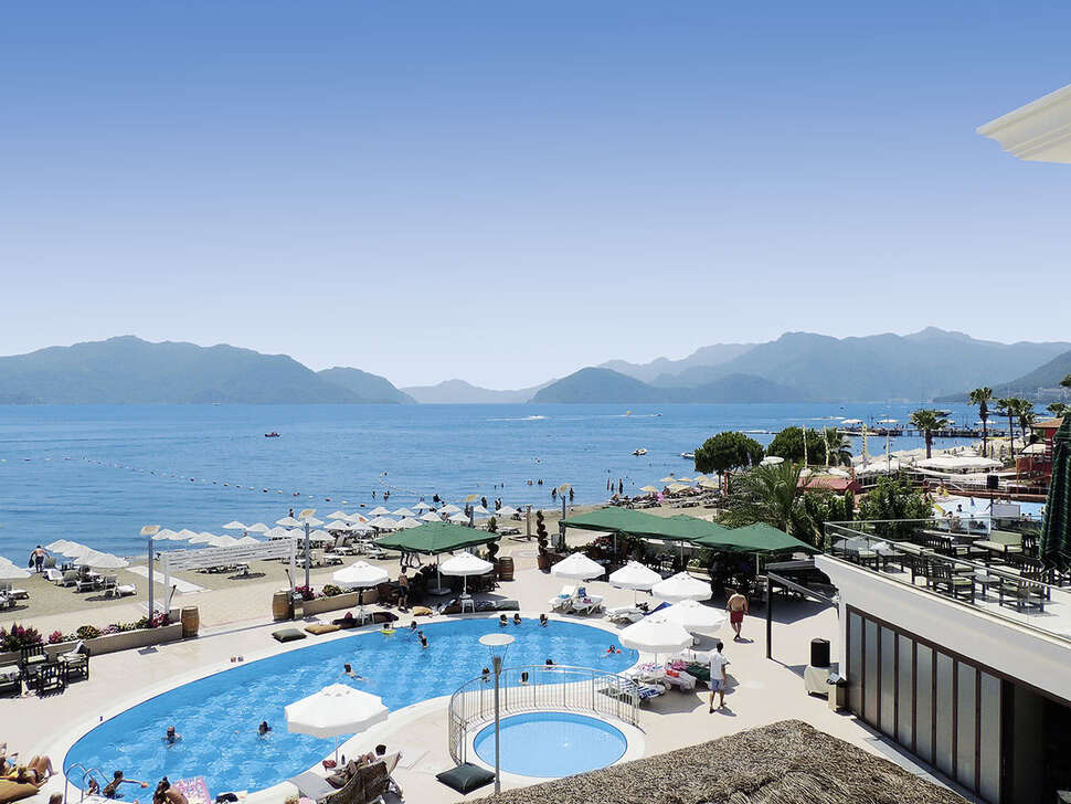 Ein Foto vom Pool im Pasa Garden Beach Hotel
