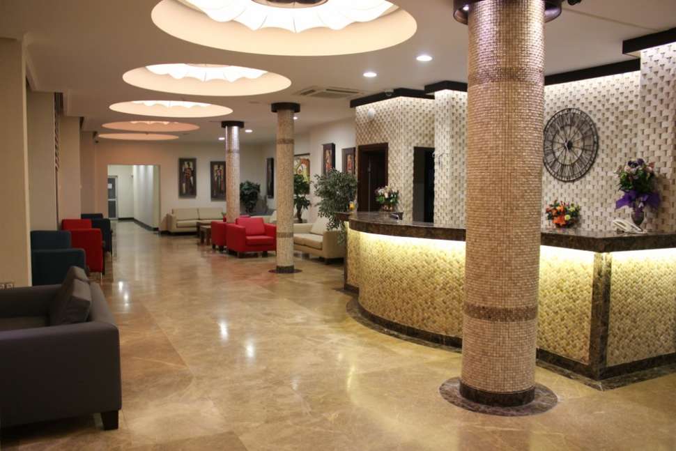 Een foto van het interieur van Arbatt Marmaris Hotel