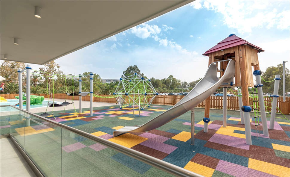 Ein Foto von den Einrichtungen im Caravia Beach Hotel