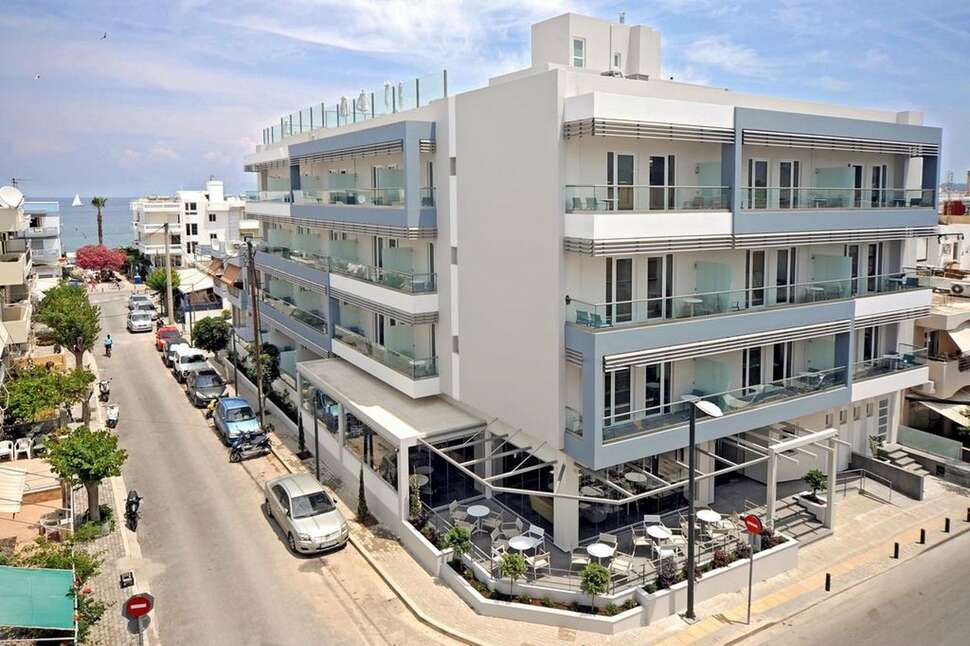 Een foto van de buitenkant van Astron Hotel Kos