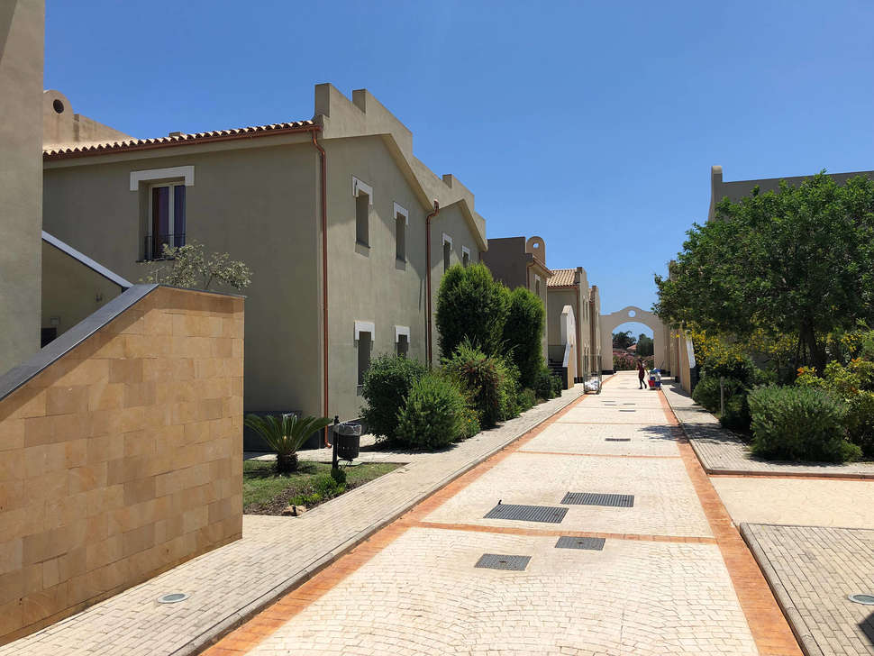 Een foto van de buitenkant van Le Residenze Archimede