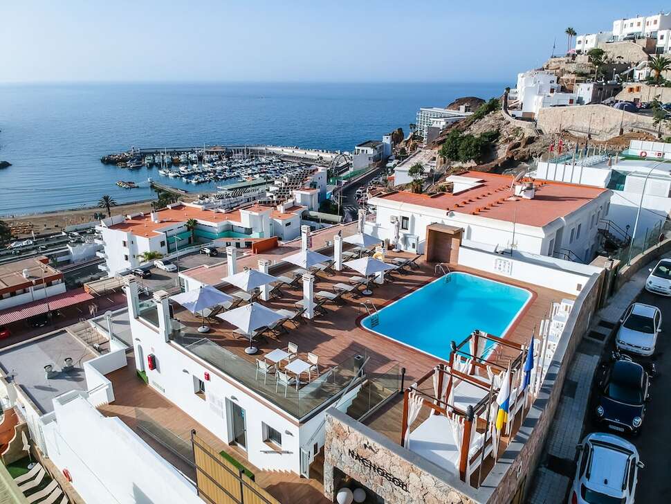 Een foto van het zwembad bij IG Nachosol Premium Appartementen